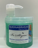 Gel Reductor Quema Grasas Efecto Frío Unisex Be´Shyne 500ml