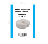 Funda para reposacabezas desechable (50 unidades)