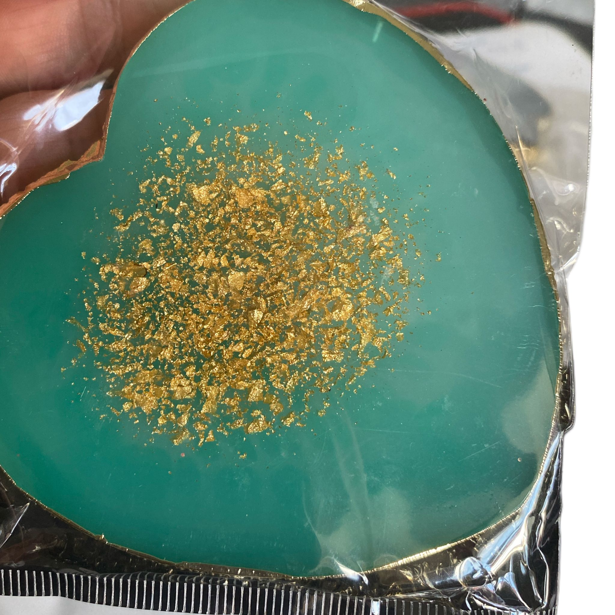 Paleta para mezclar esmaltes y geles de uñas en resina