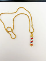 Colgante Collar Accesorios Pequeños de Barbería