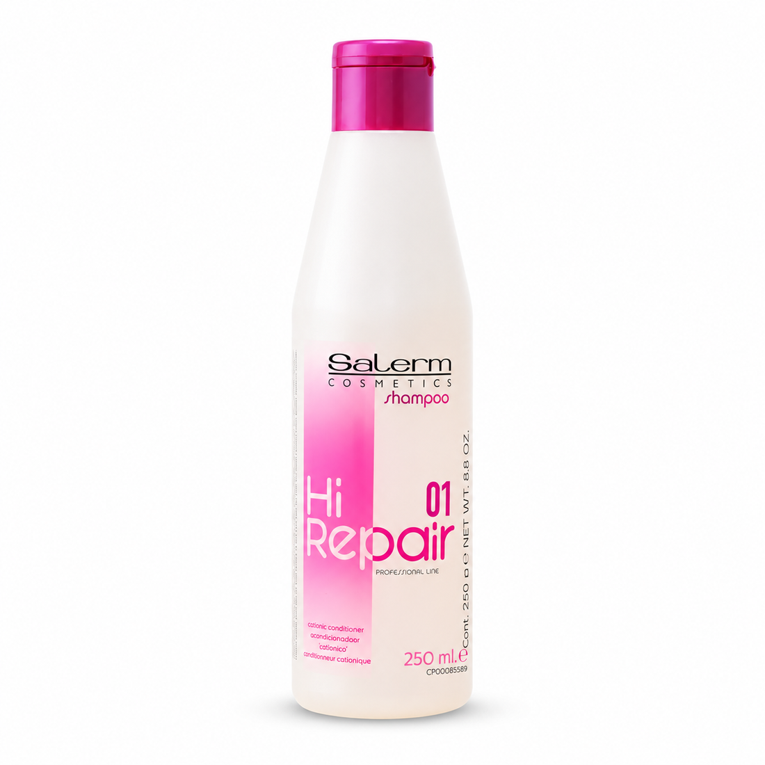 Salerm – Champú reparador Hi Repair 01 para cabello deshidratado 250 ml