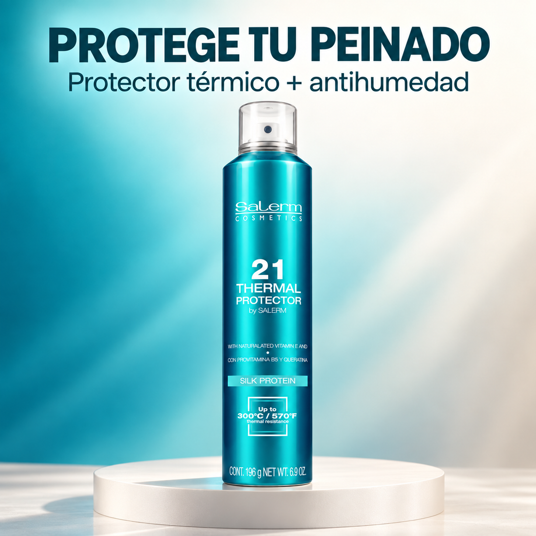 Salerm, Hi Repair, champú reparador, cabello deshidratado, cuidado capilar, 250 ml