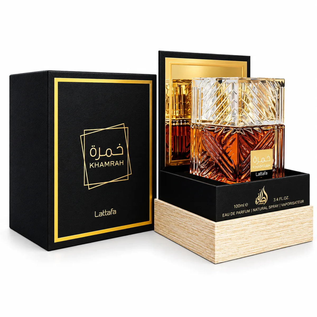 Lattafa – Perfume Unisex Khamrah Dulce y Especiado 100 ml