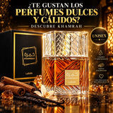 Lattafa – Perfume Unisex Khamrah Dulce y Especiado 100 ml