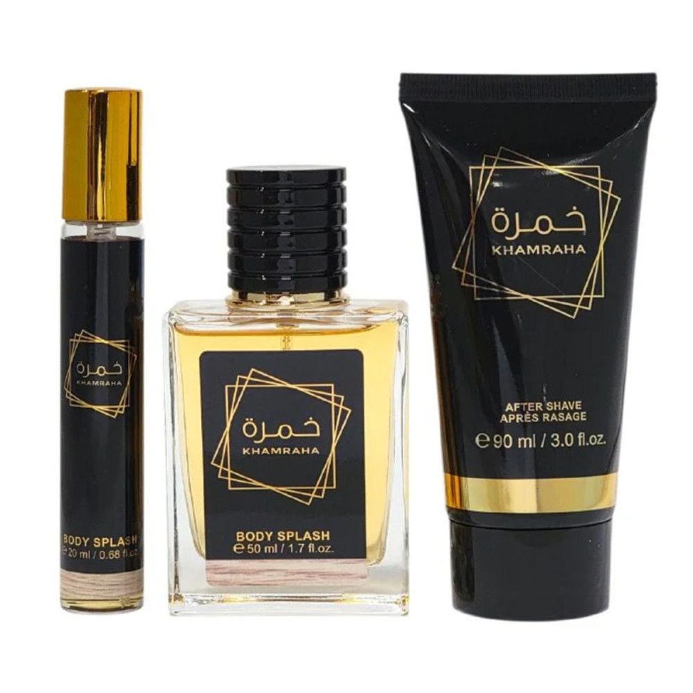 Mystical – Set de Bruma Corporal y Aftershave Khamraha 20 ml + 50 ml + 90 ml