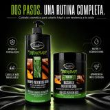 Be'Shyne – Combo Bombar para Cabello con Tendencia a la Caída: Champú 1000 ml + Mascarilla 1 kg