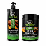 Be'Shyne – Combo Bombar para Cabello con Tendencia a la Caída: Champú 1000 ml + Mascarilla 1 kg