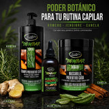 KIT BOMBAR - CHAMPÚ 1L, MASCARILLA 1Kg Y GOTERO, Tratamiento crecimiento del cabello, Kit capilar fuerza y brillo,   Cuidado del cabello,  Pack anticaída y crecimiento