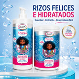 Be'Shyne Kids – Pack de Champú y Mascarilla para Rizos Infantiles Hidratante y Antiencrespamiento 500 ml + 1 kg