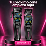 Gamma+ – Kit cortapelos profesional Neo Protégé con máquina de corte y retoque, hasta 9000 RPM