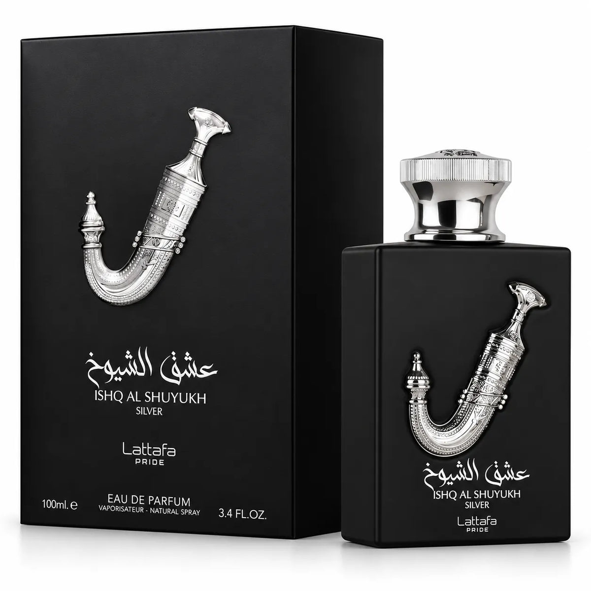 Lattafa Ishq Al Shuyukh Silver – Perfume Unisex Oriental 100 ml