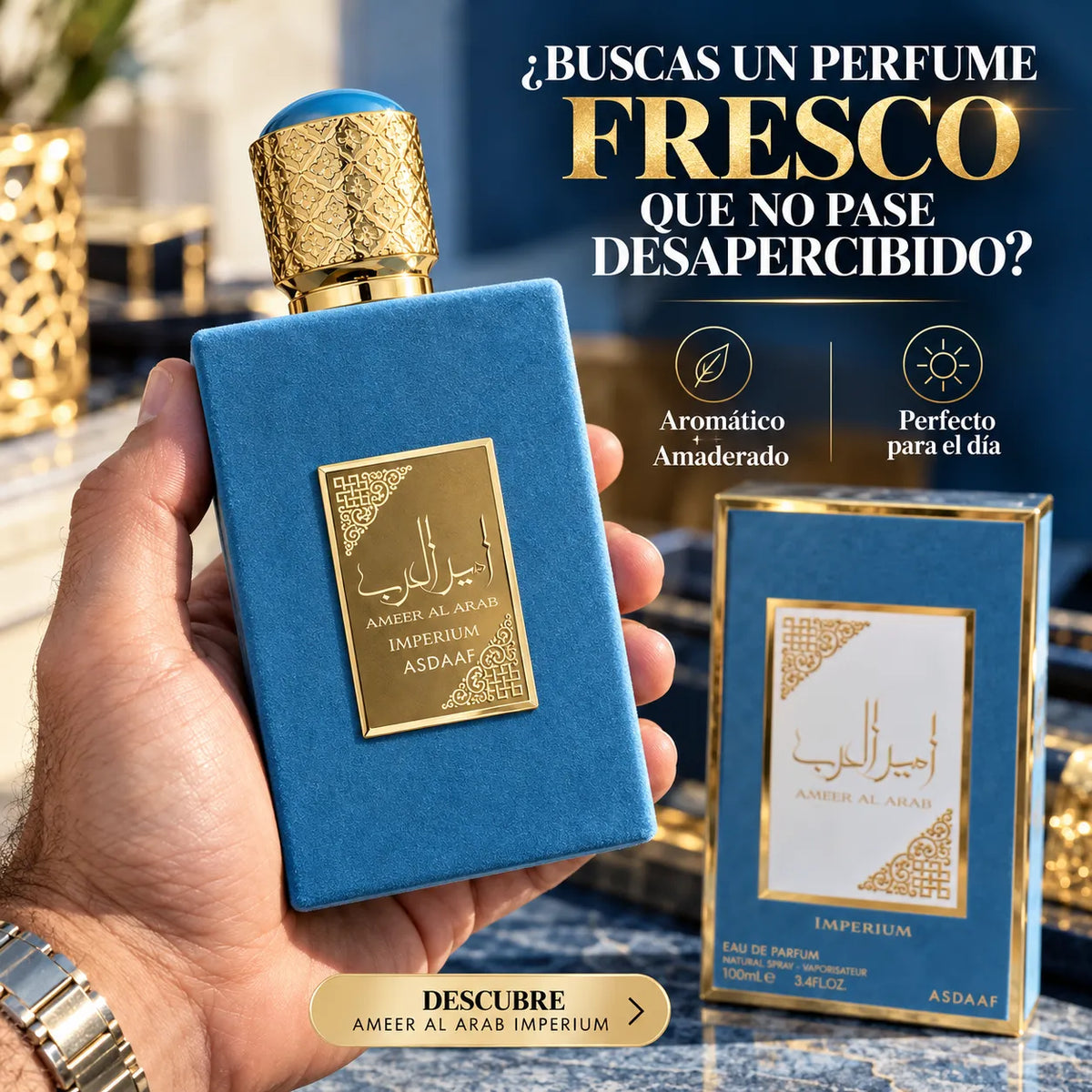 Lattafa – Perfume para Hombre Ameer Al Arab Imperium Eau de Parfum 100 ml