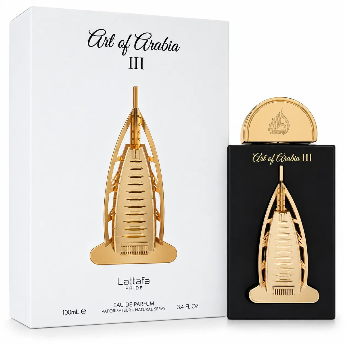 Lattafa – Perfume para Hombre Art Of Arabia III Floral Oriental 100 ml