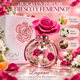 Lattafa – Layaan Perfume Árabe para Mujer Floral y Fresco 75ml