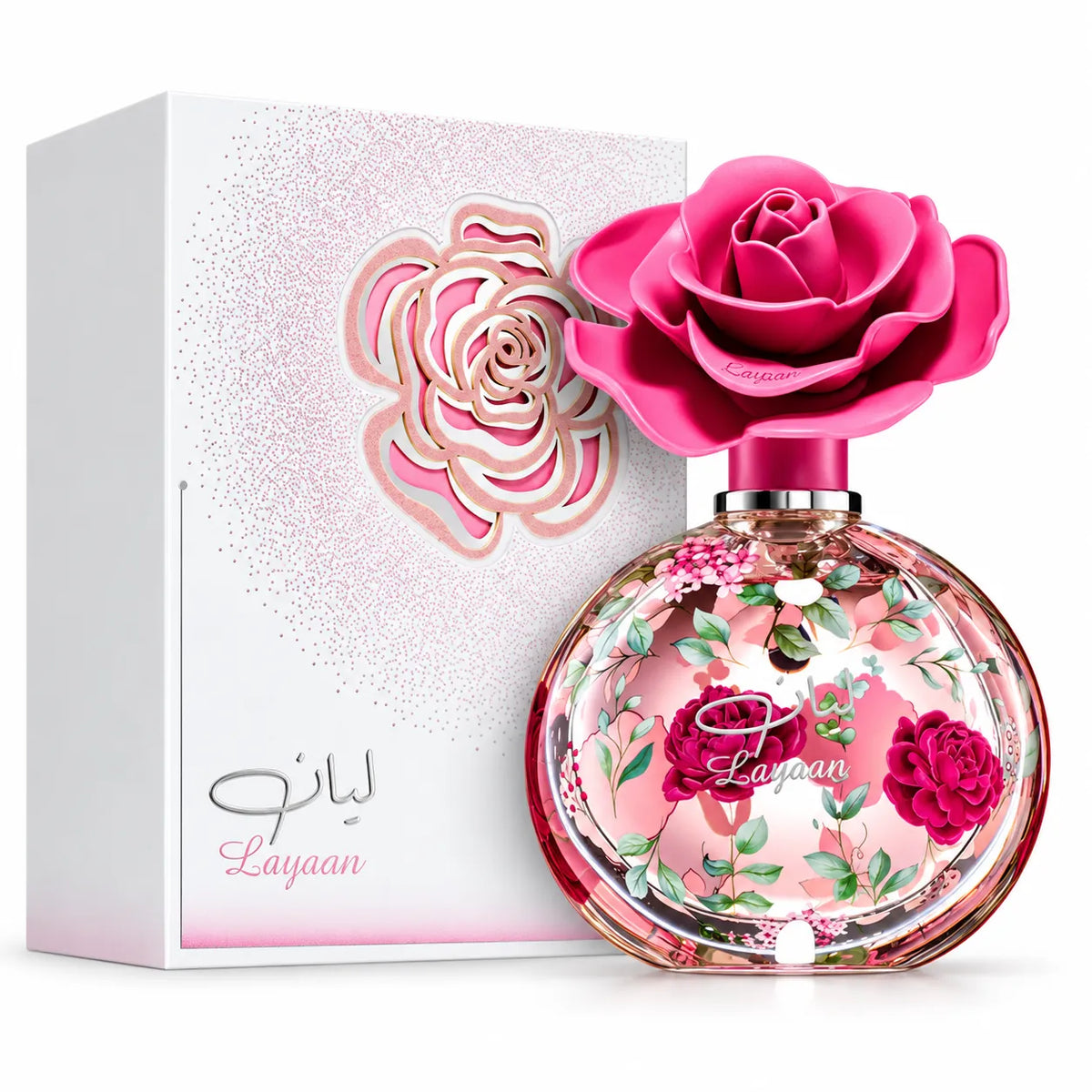 Lattafa – Layaan Perfume Árabe para Mujer Floral y Fresco 75ml