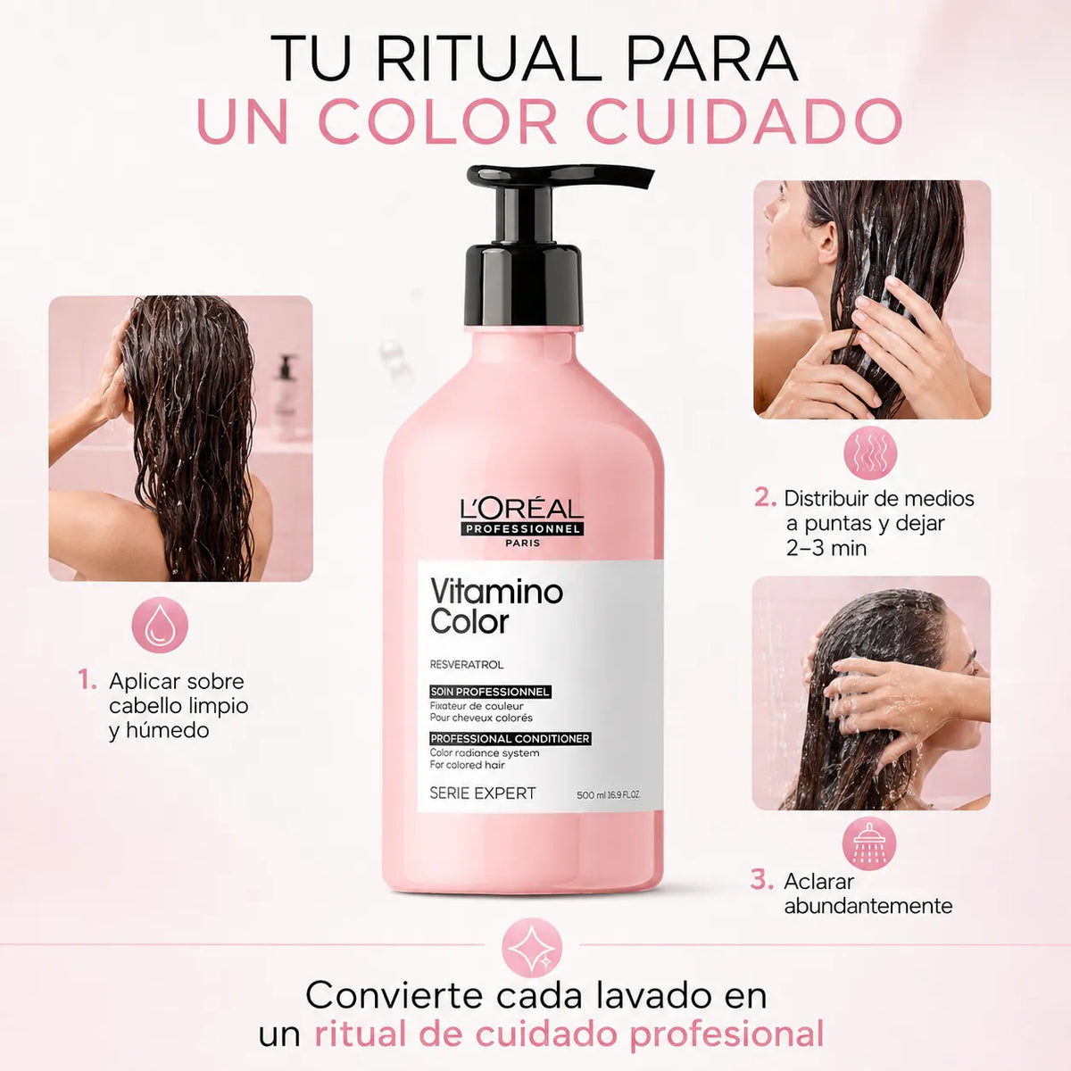 L'Oréal Professionnel – Amaciador para Cabelo Pintado Vitamino Color 500 ml