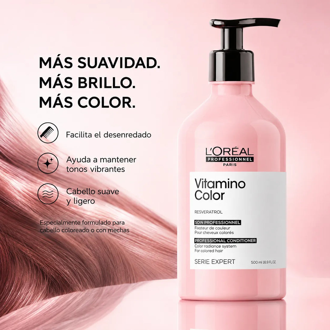 L'Oréal Professionnel – Amaciador para Cabelo Pintado Vitamino Color 500 ml