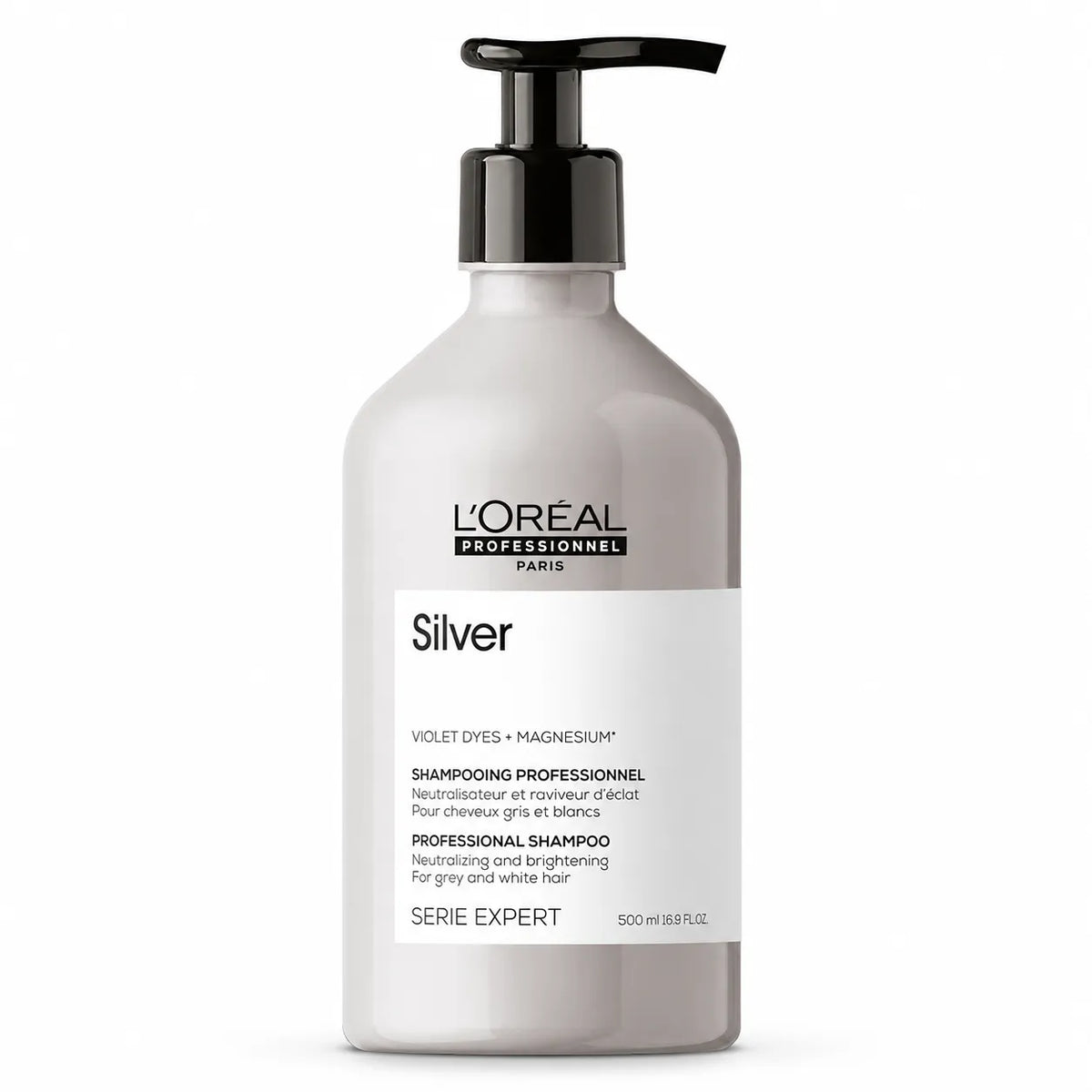 L'Oréal Professionnel – Champú para Canas Silver Neutralizante 500 ml