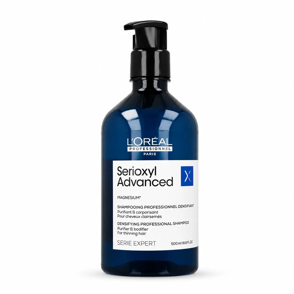 L'Oréal Professionnel – Champú Densificante Serioxyl para Cabello Fino 500/1500 ml