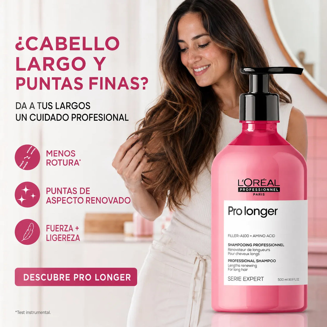 L'Oréal Professionnel – Champô para Cabelo Comprido Pro Longer 500/1500 ml