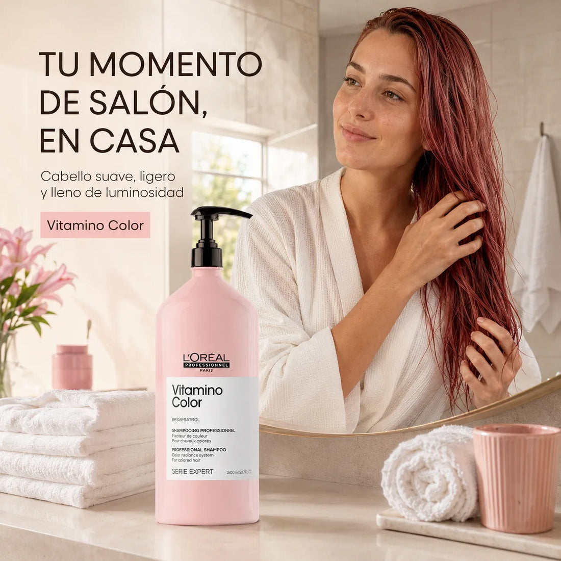 L'Oréal Professionnel – Champô para Cabelo Pintado Vitamino Color 1500 ml