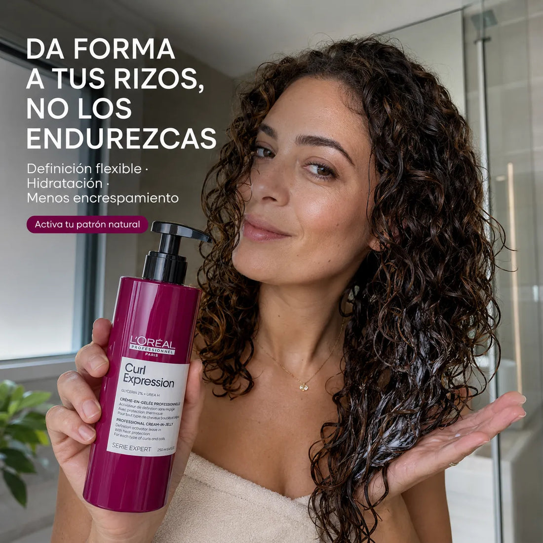 L'Oréal Professionnel – Creme Definidor de Caracóis Curl Expression 250 ml