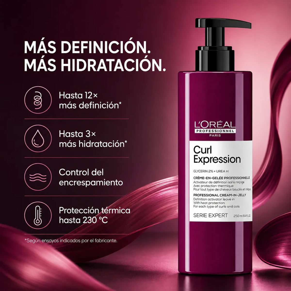L'Oréal Professionnel – Creme Definidor de Caracóis Curl Expression 250 ml