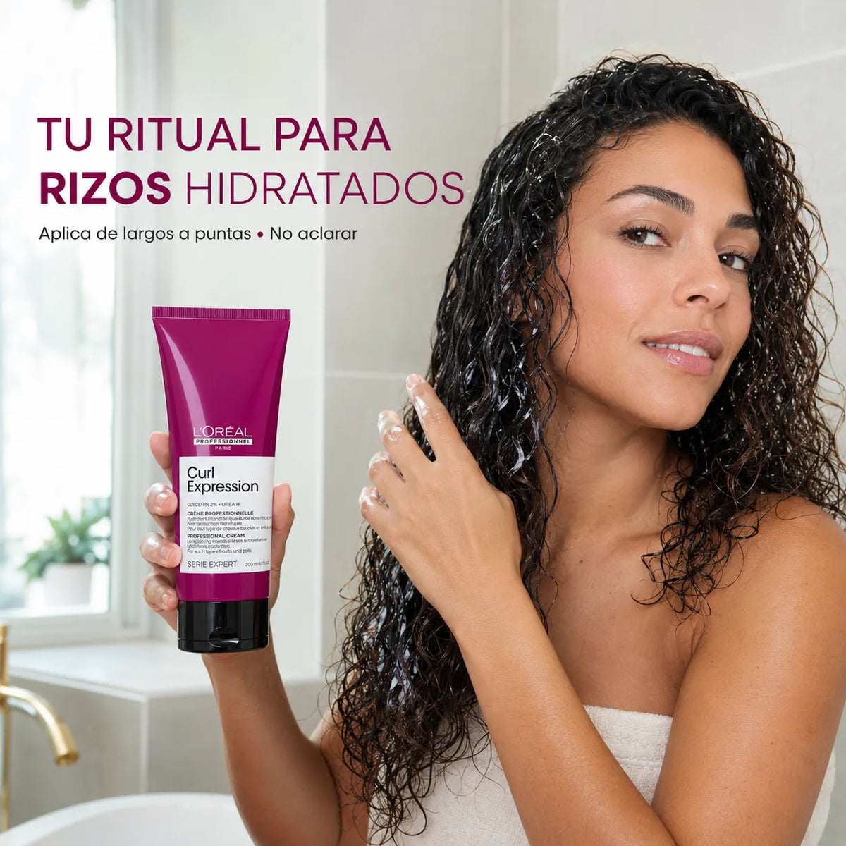 L'Oréal Professionnel – Leave-in para Cabelo Encaracolado Curl Expression 200 ml
