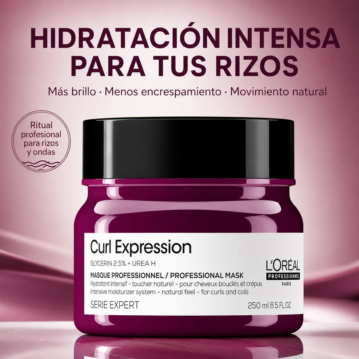 L'Oréal Professionnel – Máscara para Cabelo Encaracolado Curl Expression 250 ml