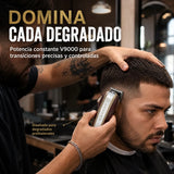 Wahl – Máquina Cortapelos profesional con cable para degradados, kit con 8 peines