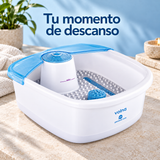 PB – Masajeador spa para pies Volna con burbujas y vibración · 33 × 38 × 14 cm