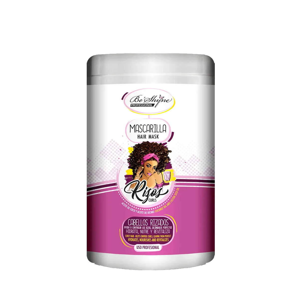 Be´Shyne® – Keratin Moisturizing Mask for Curls 1000ml