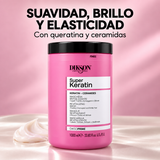 Dikson – Mascarilla para cabello dañado Super Keratin revitalizante 500 / 1000 ml