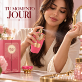 Lattafa – Perfume floral frutal femenino Jouri Eau de Parfum 100 ml