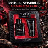 Montage Brands Black Night II – Estuche Perfume para Hombre EDT 50 ml + After Shave 50 ml