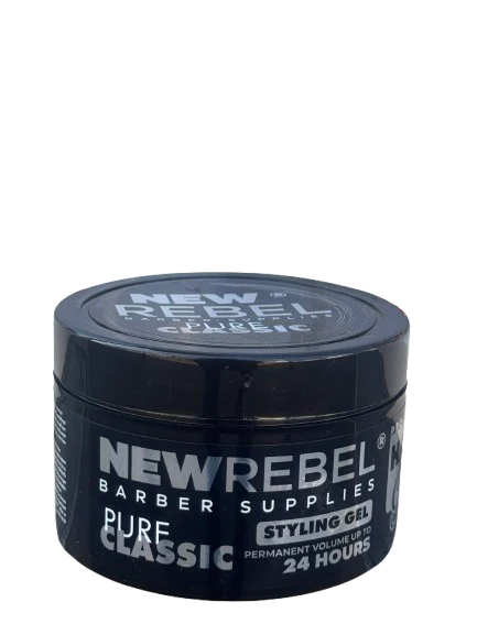 NEW, gel de peinado clásico Rebel Pure de 450 ml