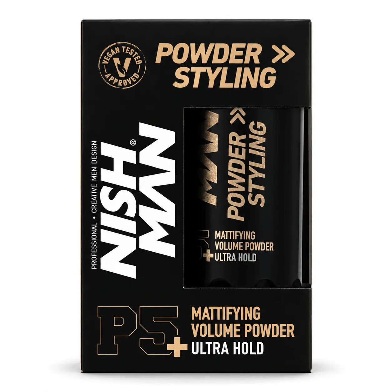 NISHMAN – Cera en polvo para el cabello con volumen y acabado mate 20g