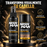 Nishman – Kit de Fibras Capilares para Dar Volumen 21 g + 100 ml