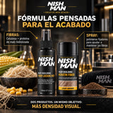 Nishman – Kit de Fibras Capilares para Dar Volumen 21 g + 100 ml