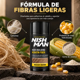 Nishman – Fibra Capilar Volumizadora Medium Brown 21 g