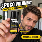 Nishman – Fibra Capilar Volumizadora Medium Brown 21 g