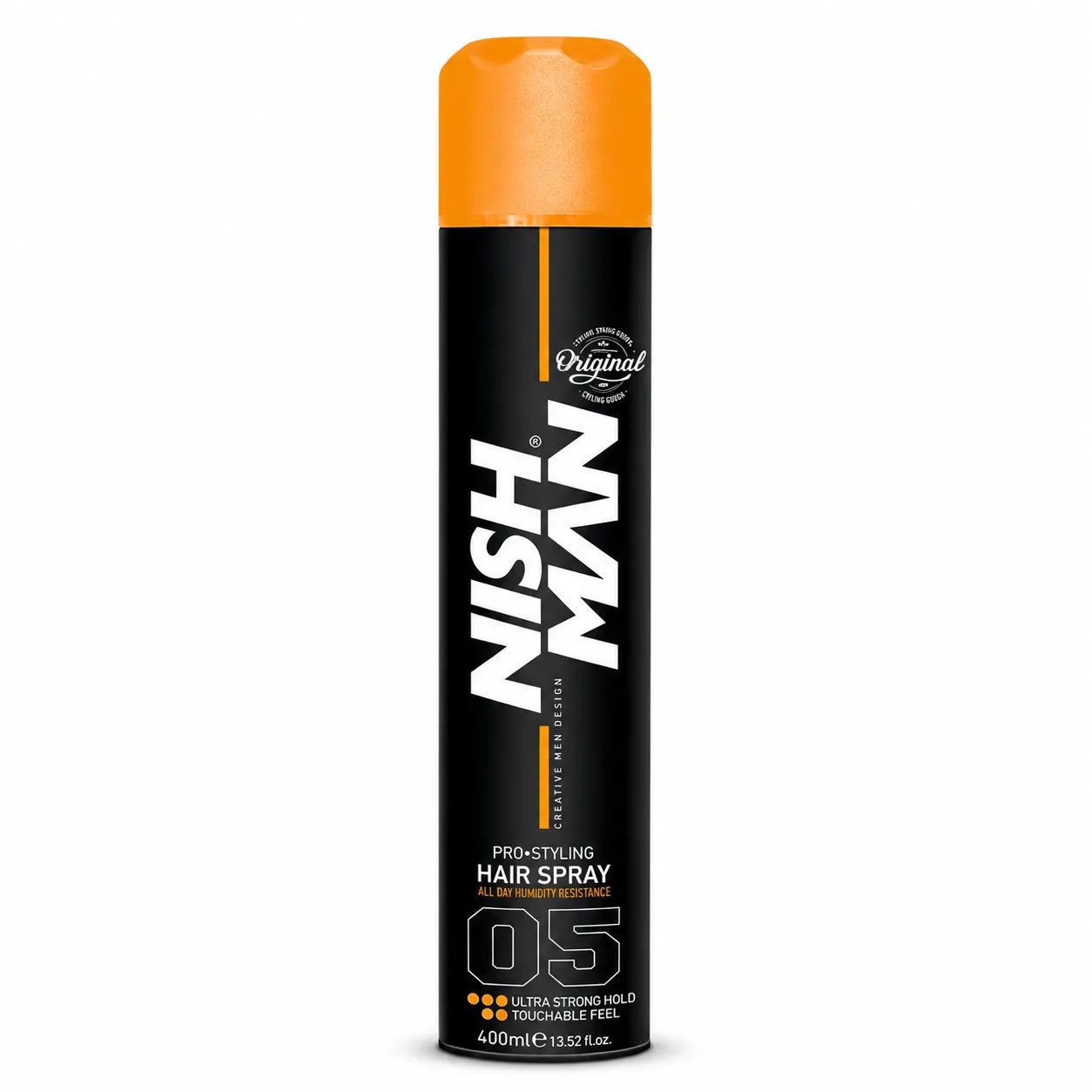 Nishman Spray Para El Cabello De 400ml : Fijación Fuerte, Brillo Y Larga Duración Para Todo Tipo De Cabello, Ideal Para Peinar, Proteger Y Usar A Diario (400ML, 05 - Ultra Strong)