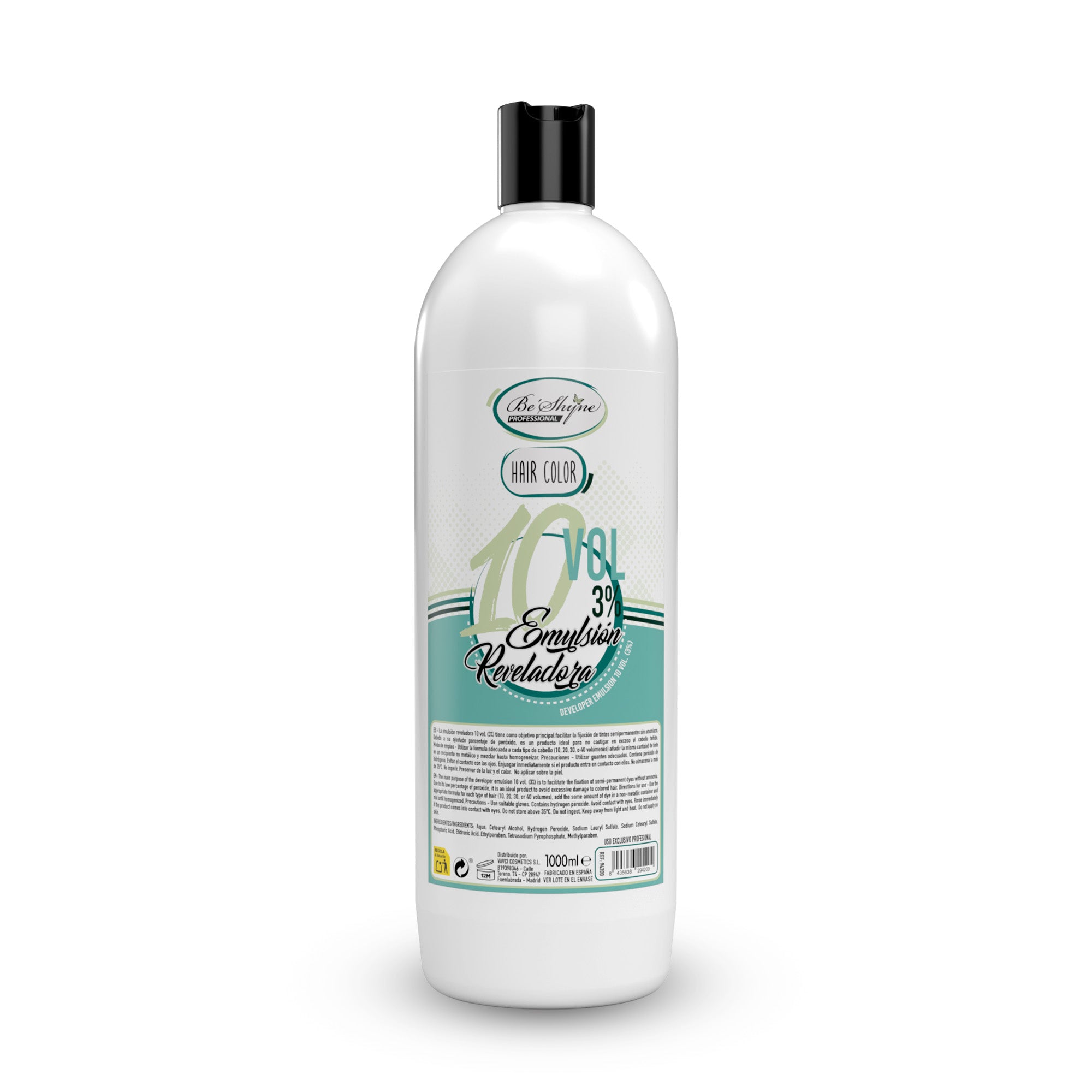 Be´Shyne® Crema Reveladora 10 VOL 3% 1L