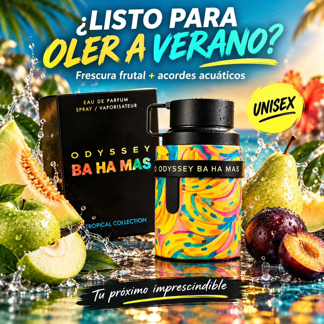 Armaf – Perfume Unisex Fresco y Afrutado Odyssey BA HA MAS 100 ml