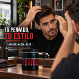 PortoBello Gentleman – Cera Mate con Proteína de Arroz, Fijación Media-Alta – 100 ml