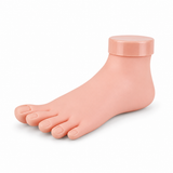 Pie de Prácticas para Pedicura y Uñas Postizas – Modelo de Entrenamiento Profesional – 1 Unidad