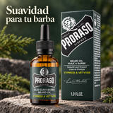 Proraso – Aceite para barba Cypress & Vetyver para barbas largas y gruesas 30 ml