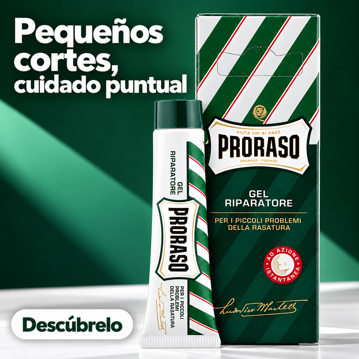 Proraso – Gel cortasangre para pequeños cortes del afeitado 10 ml