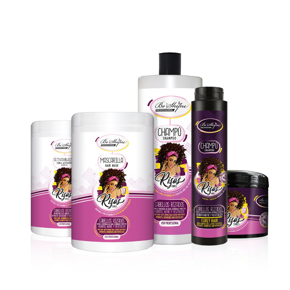 Be Shyne Curl Mask 1000ml