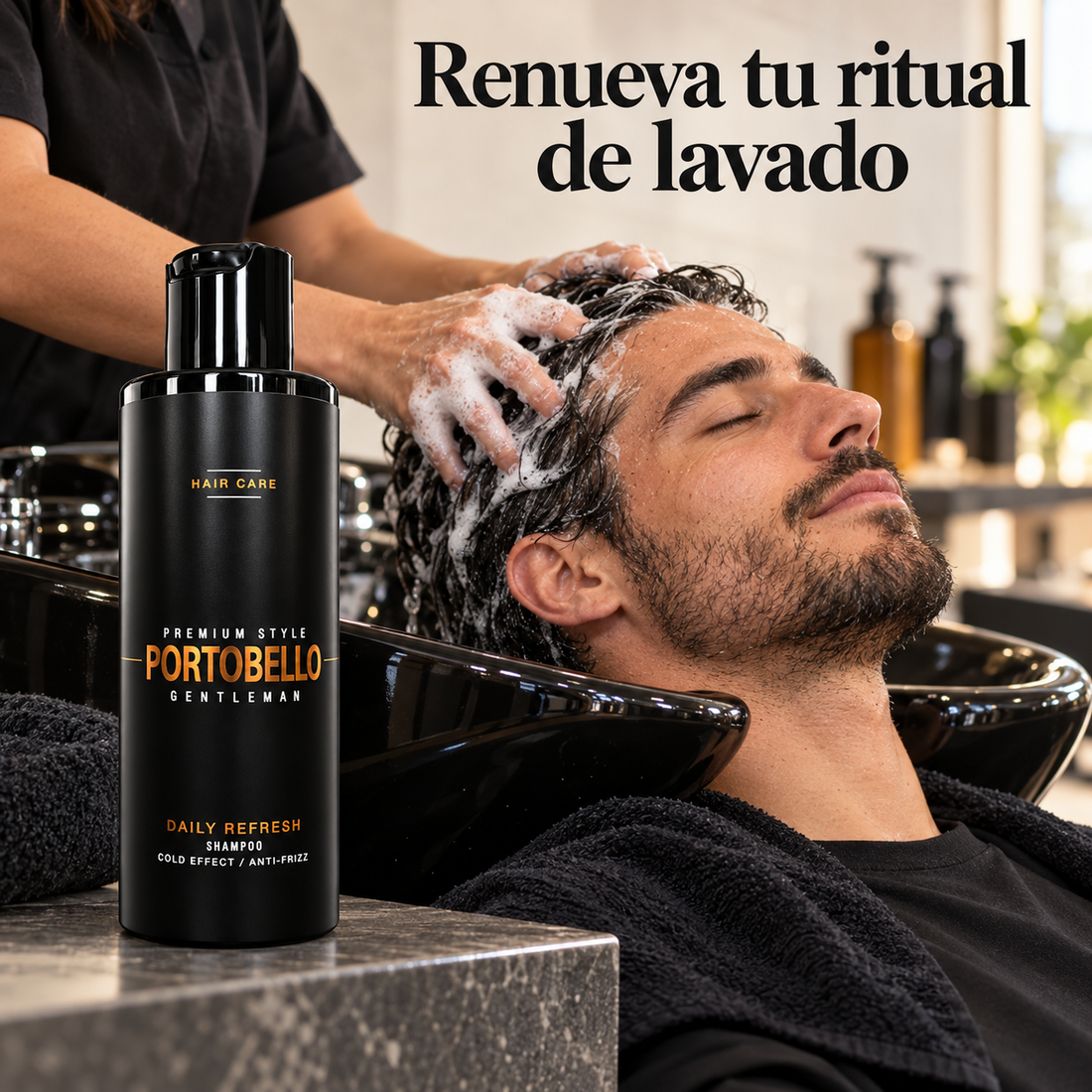 Portobello Daily Refresh – Champú efecto frío antiencrespamiento 200 ml